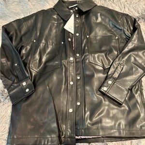 Juicy Couture Vegan Leather Shacket